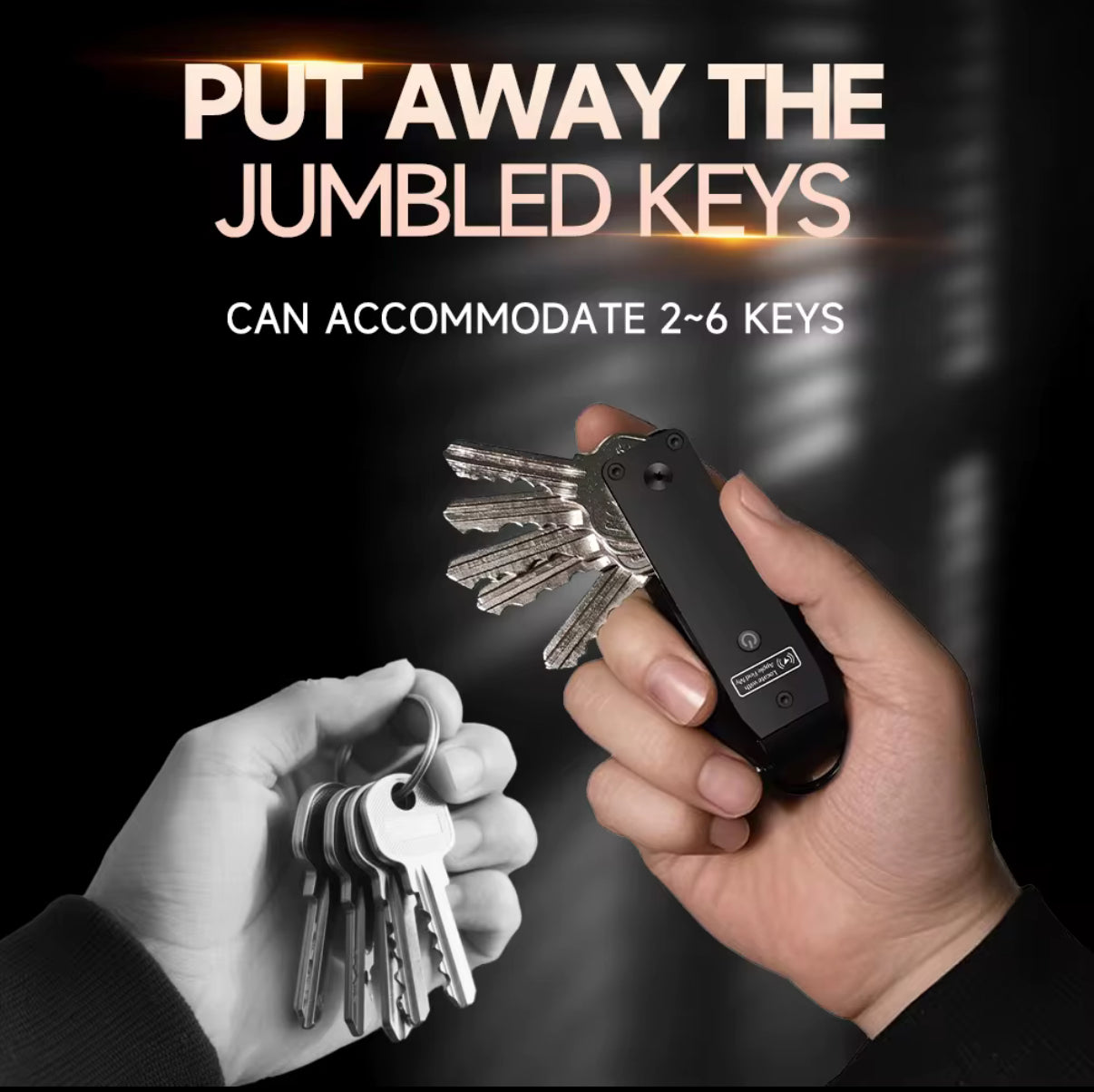 The Trackey- Key Organizer with Find My
