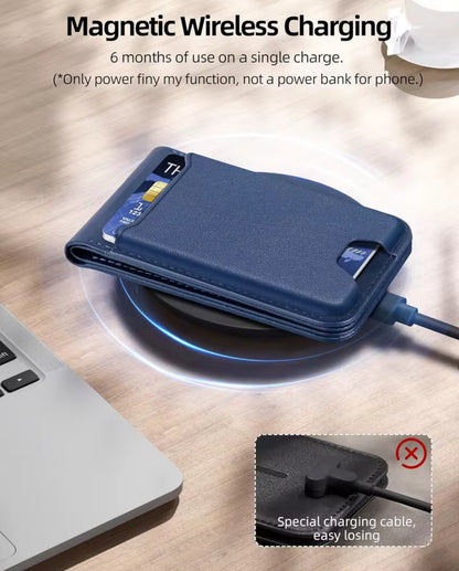 The MagTrak - Magsafe wallet with Find My