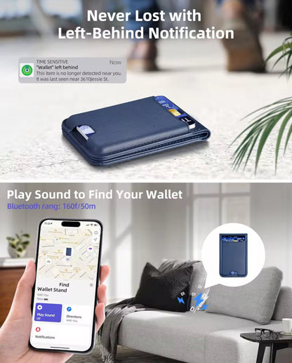 The MagTrak - Magsafe wallet with Find My