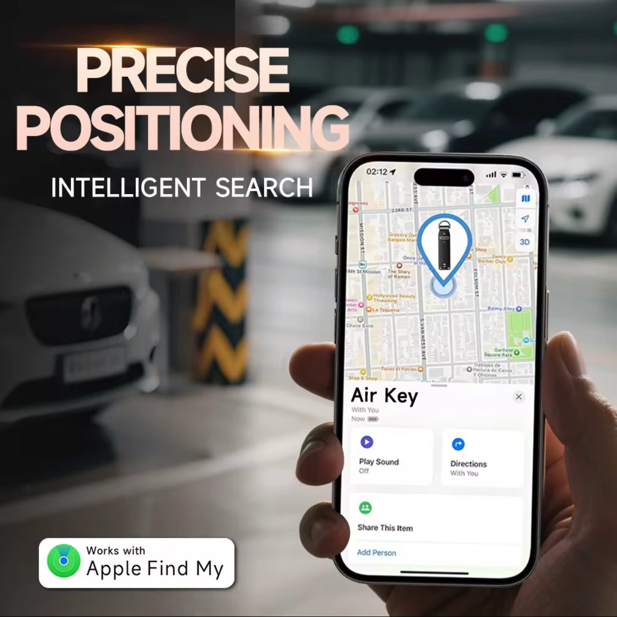 The Trackey- Key Organizer with Find My
